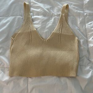 Knit Crop Top